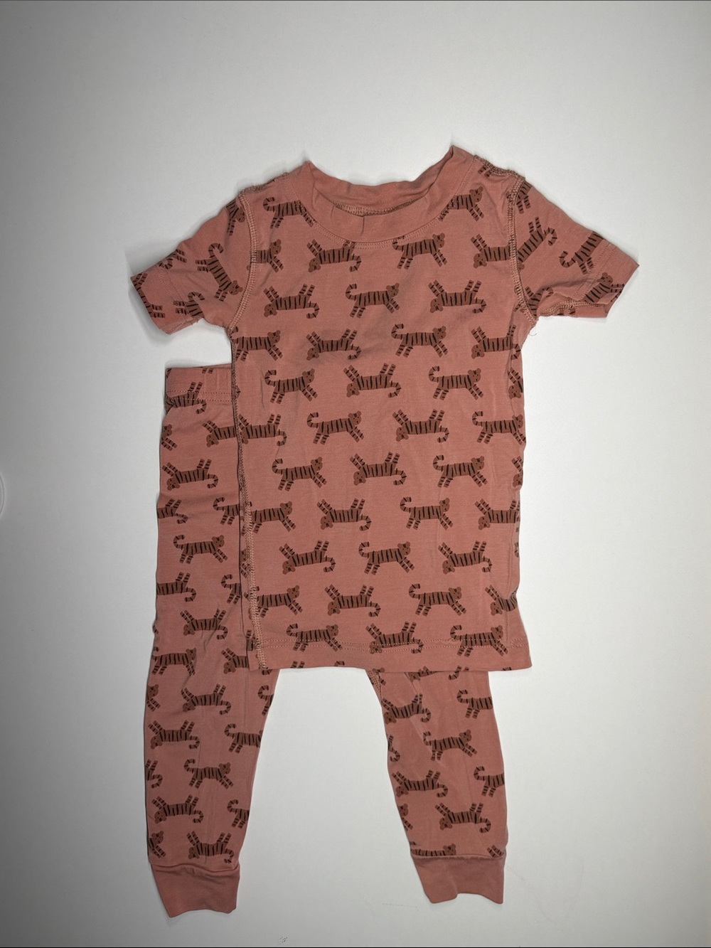 Hanna Andersson Tiger Print Pajama Set